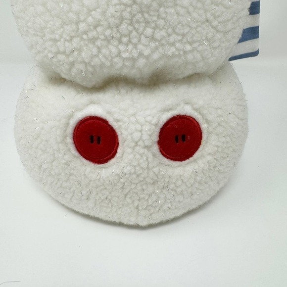 Disney Store 2001 Mickey Mouse Snowman Plush Holiday Christmas Stuffed Animal - Picture 13 of 13